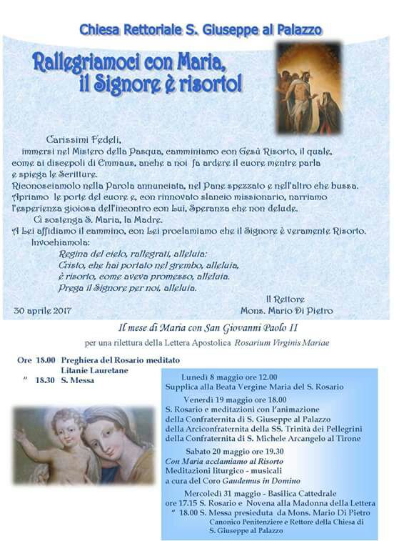 maggio mariano 2017